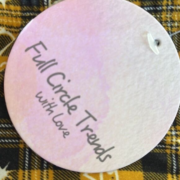 Full Circle Trends Merry and Bright plaid Christmas lounge pants snow NEW NWT 2X - Picture 11 of 12